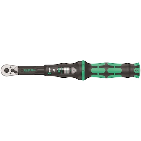 Wera Click-Torque A5 Torque wrench Drive 2, 5 - 25 Nm 5075604001